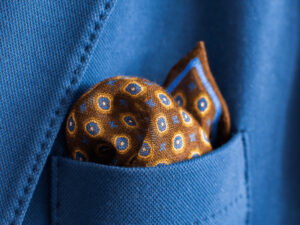 Close up of a pocket with an ascott